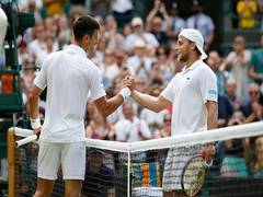 
      
      Wimbledon: Djokovic saves set point to beat Kudla, enters round 4
      
      