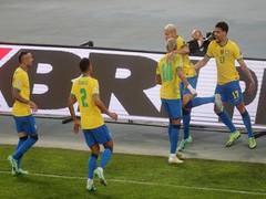 
      
      Copa America: Lucas Paqueta's goal helps Brazil beat Peru 1-0...
      
      
