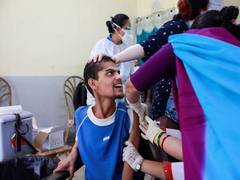
      
      Long queues, hours of waiting and dearth of COVID-19 jabs in Nepal
      
      