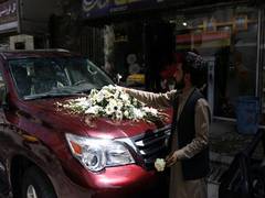 
      
      70 Afghan couples marry in Kabul mass wedding
      
      