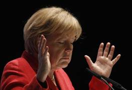 
      
      Merkel told Netanyahu to consider two-state solution to solve...
      
      