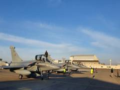 
      
      Fourth batch of three Rafale fighter jets land in India
      
      
