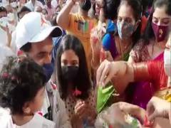 
      
      Rahane receives grand welcome from neighbours after historic...
      
      