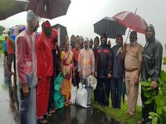 
      
      63 villagers evacuated from flood water in Raigad
      
      