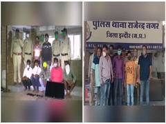 
      
      Indore Police busts IPL betting rackets, 20 held
      
      