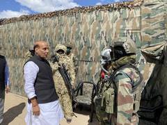 
      
      Witnessed fire and fury of Indian Army: Rajnath Singh at Leh 
      
      
