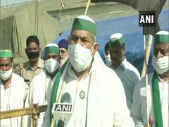 
      
      Farmers protest 'Black Day' at Ghaziabad; BKU leader Rakesh...
      
      