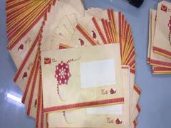 
      
      India Post issues special envelopes for 'Rakhi'
      
      