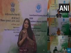 
      
      38 teachers, principals conferred 'CBSE Teachers Award'
      
      