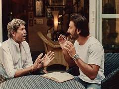 
      
      Ranveer Singh takes notes from Kapil Dev for '83'
      
      
