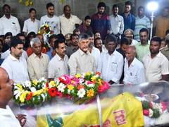 
      
      AP: Naidu pays tribute to former speaker Rao
      
      