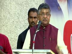 
      
      Ravi Shankar Prasad tears into Opposition for supporting...
      
      