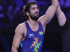 
      
      Ravi Kumar Dahiya bags gold medal in Asian Wrestling Championships
      
      
