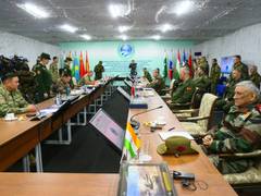 
      
      CDS General Rawat holds meeting with Russia's military chief...
      
      
