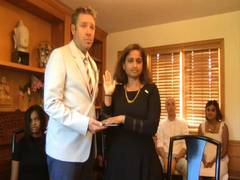 
      
      Veena Reddy sworn-in as first Indian-American USAID Mission...
      
      