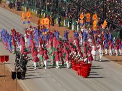 
      
      Punjab tableau on R-day dedicated to 550th Prakash Purab of...
      
      