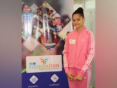 
      
      Rhythmic Gymnast Dhruvi Choudhary leaves for School World Games
      
      