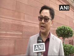 
      
      Don't lose spirit, focus on your training: Rijiju encourages...
      
      