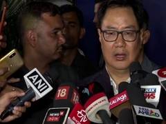 
      
      Kiren Rijiu hopeful of India reviving its lost glory in hockey
      
      
