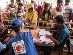 
      
      Rohingya refuges to relocate to flood-prone island next month
      
      