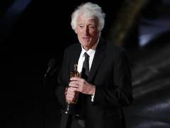 
      
      Roger Deakins grabs Best Cinematographer Oscar for '1917'
      
      