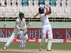 
      
      India vs South Africa first Test: Rohit Sharma's half century...
      
      