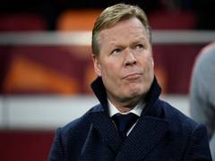 
      
      If he plays like tonight, I'll have no complaints: Koeman...
      
      