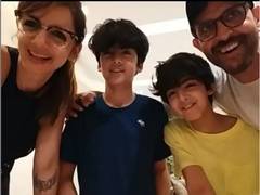 
      
      Hrithik, Sussanne celebrates son's birthday, extended family...
      
      