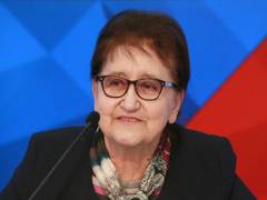 
      
      Russian Prof Tatiana Shaumyan conferred with Padma Shri award...
      
      