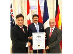 
      
      Sandeep Marwah entered into World Book of Records second time
      
      