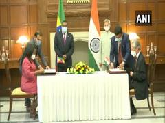 
      
      Ethiopian Deputy PM meets EAM Jaishankar, both sides sign...
      
      