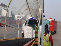 
      
      30 boxes of Covishield shipped by SII to Hyderabad
      
      