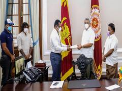 
      
      Sri Lanka Cricket hands LKR 25 million to COVID-19 Relief Fund
      
      