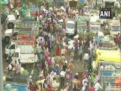 
      
      COVID-19: Hundreds of people flout social distancing norms at...
      
      