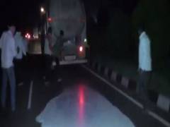 
      
      Dairy farmers spill milk to demand higher prices 
      
      