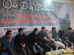
      
      Conference held in J-K's Baramulla to promote peace via Sufism
      
      