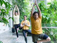 
      
      Sachin Tendulkar celebrates Father's Day by performing yoga...
      
      