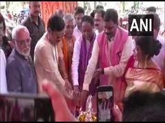 
      
      Kolkata: Dilip Ghosh, Mukul Roy chief guests at TMC MLA's...
      
      