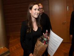 
      
      Finland's Sanna Marin, 34, wins party's backing to become...
      
      