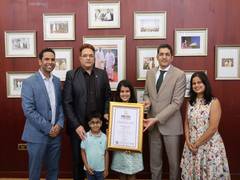 
      
      Sara Chhipa, 10-year-old, Indian, World Record Holder...
      
      