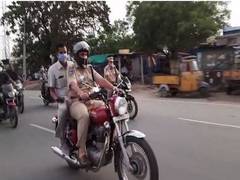 
      
      Nirmal district SP reviews COVID-19 lockdown in area 
      
      