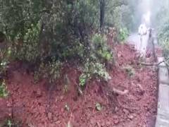 
      
      Landslides near Pratapgarh fort in Satara district, no casualties
      
      