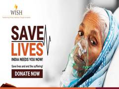 
      
      WISH re-launches, 'Save Lives: Help India Now'
      
      