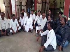 
      
      K'taka: CPI-M, Muslim organisation leaders protest against...
      
      