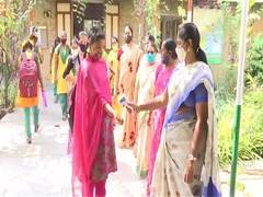 
      
      Schools reopen for classes 9th, 10th in Andhra Pradesh amid COVID
      
      