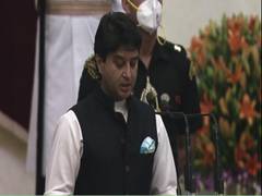 
      
      Jyotiraditya Scindia takes oath as Union Minister
      
      