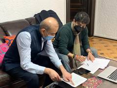 
      
      '#OperationGanga in full gear!' Scindia meets Indian...
      
      
