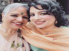 
      
      Mallika Dua immerses ashes of her mother, pens emotional note
      
      