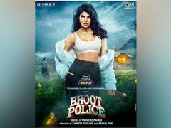 
      
      Jacqueline Fernandez's first look from 'Bhoot Police' revealed
      
      