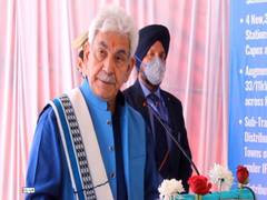 
      
      J&K: LG Sinha inaugurates 42 power transmission projects
      
      